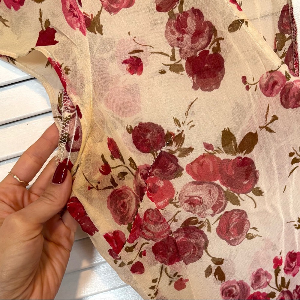 Reformation silk floral dress - Picture 6 of 7